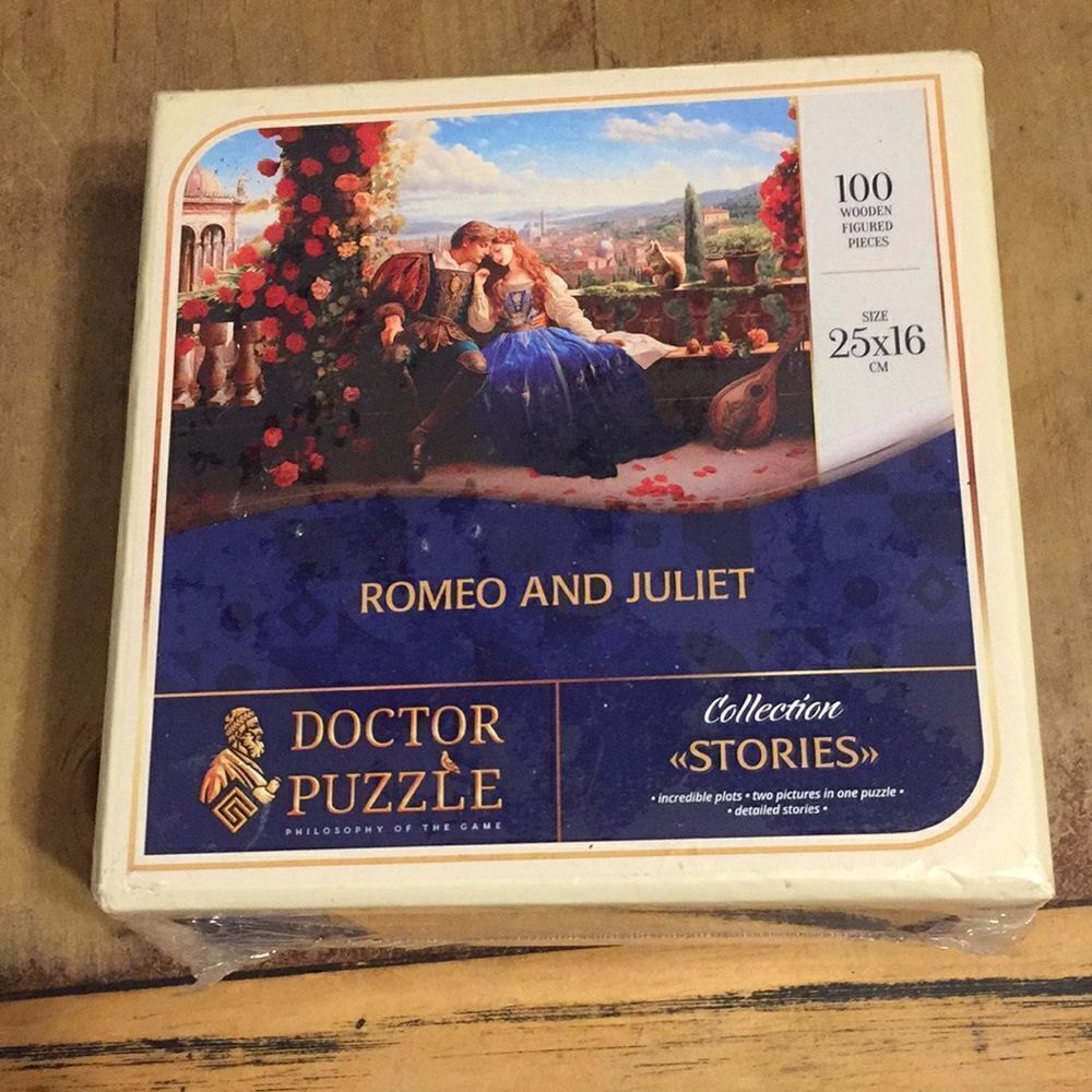 Romeo & Juliet Wooden Puzzle